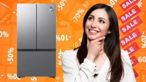 Home Depot tiene este refrigerador Samsung con más del 30% de descuento