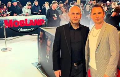 Matt Bellamy brilla en la premiere de Mobland: Presenta nueva música para Paramount+