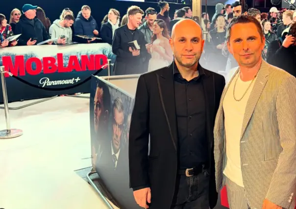 Matt Bellamy brilla en la premiere de Mobland: Presenta nueva música para Paramount+