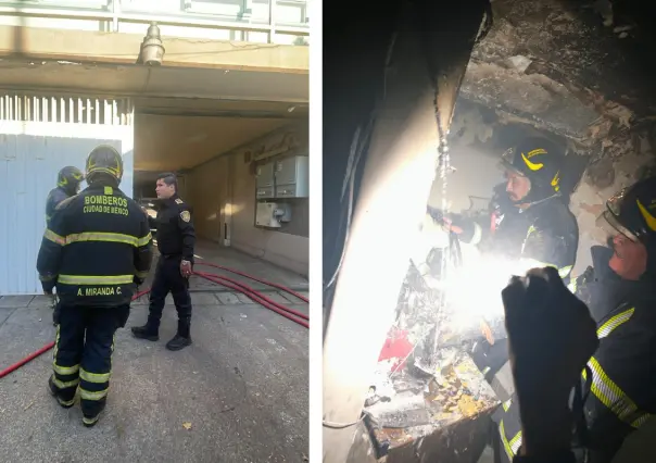 Conato de incendio provoca el desalojo de un edificio en Benito Juárez