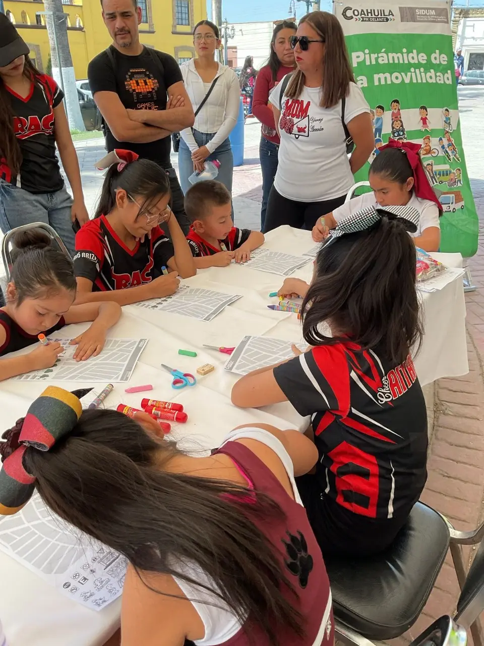 Capacitan a niños en Seguridad vial / Foto: Gobierno de Coahuila