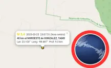Un nuevo sismo se registró en este municipio de Tamaulipas