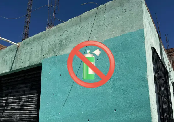 El truco religioso que usan en Durango para evitar vandalismo en las casas