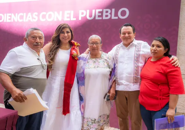 Gobernador de Yucatán encabeza las Audiencias con el Pueblo