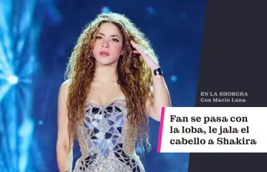 Fan se pasa con la loba, le jala el cabello a Shakira