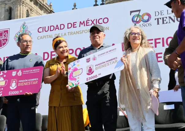 Pensión para Hombres del Bienestar, así puedes acceder al apoyo impulsado en CDMX