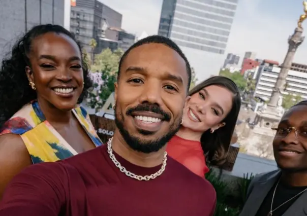 Michael B. Jordan y Hailee Steinfeld llegan a México para promocionar Pecadores