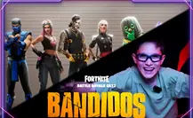 Mateo Vargas en la intensa lucha de Fortnite Bandidos ¡Sobrevivir o caer! 