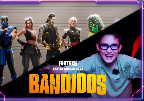 Mateo Vargas en la intensa lucha de Fortnite Bandidos ¡Sobrevivir o caer! 
