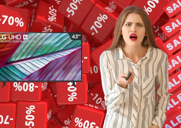 Liverpool tiene esta pantalla LG de 43 pulgadas con el 43% de descuento