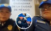 Policías de CDMX cuentan cómo ayudaron a una madre a dar a luz dentro de taxi