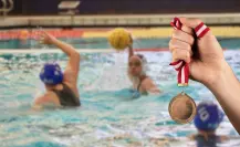 Selección femenil de polo acuático de BCS clasifica a la Olimpiada Nacional 2025