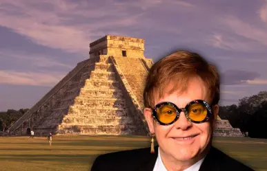 Así fue la vez que Elton John ofreció un concierto en Chichén Itzá