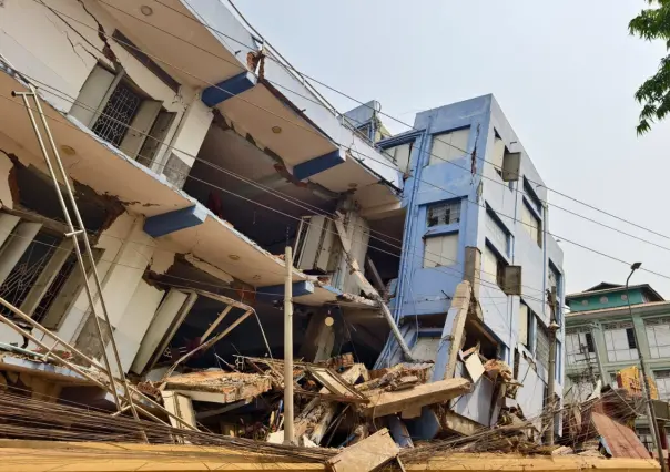 Terremoto en Myanmar; suman más de 3 mil muertos