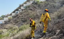 Protección Civil intensifica esfuerzos para controlar y extinguir el incendio forestal en García 