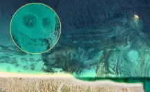 Google Earth no miente: esta playa de BCS tiene una calavera tallada por la naturaleza