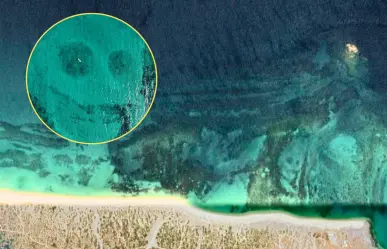 Google Earth no miente: esta playa de BCS tiene una calavera tallada por la naturaleza