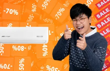 The Home Depot tiene este mini Split Mirage con el 20% de descuento