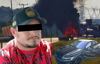 Detención de líder criminal desata quema de autos en Tabasco