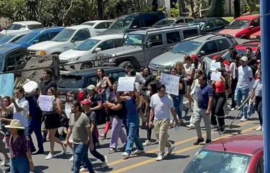 Universitarios protestan por feminicidio de Aylin, alumna de la UAEM