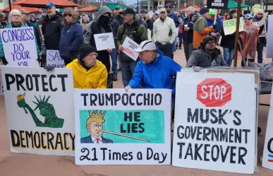 Miles de manifestantes se reúnen en Estados Unidos contra Donald Trump y Elon Musk