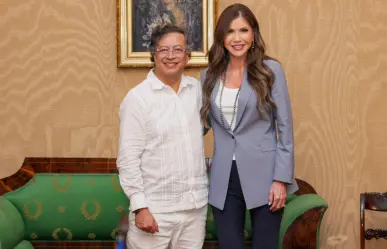 Kristi Noem revela detalles de su reunión con Gustavo Petro en Colombia