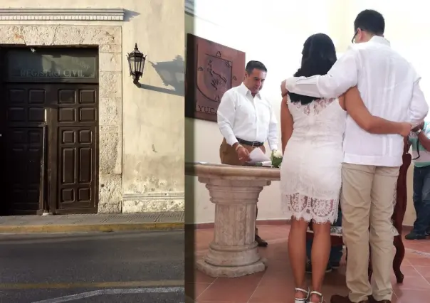 Será más fácil casarse en Yucatán, Registro Civil elimina requisitos para las bodas