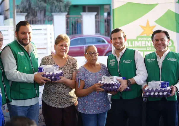Lleva mejora Coahuila programa huevo y leche a todo el estado