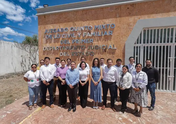Mejoran las sedes del Juzgado Quinto de Izamal en Yucatán
