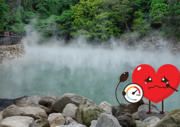 ¿Por qué las aguas termales de Durango son peligrosas para una persona con hipertensión?