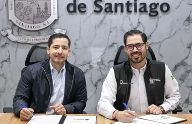 David de la Peña impulsa convenio educativo para Santiago