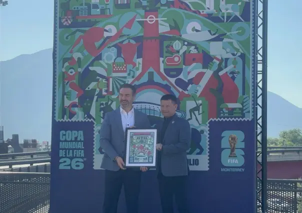 Revelan póster oficial de Mundial FIFA 2026 en Monterrey