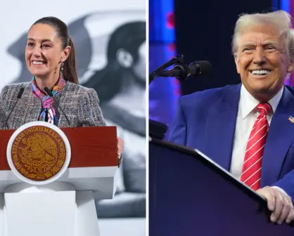 Casa Blanca reconoce buena relación entre Claudia Sheinbaum y Donald Trump