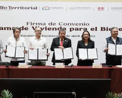 Sedatu firma convenio para construir 22 mil viviendas en Zacatecas