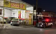 Balacera sorprende a empleados de un taller mecánico en Guadalupe