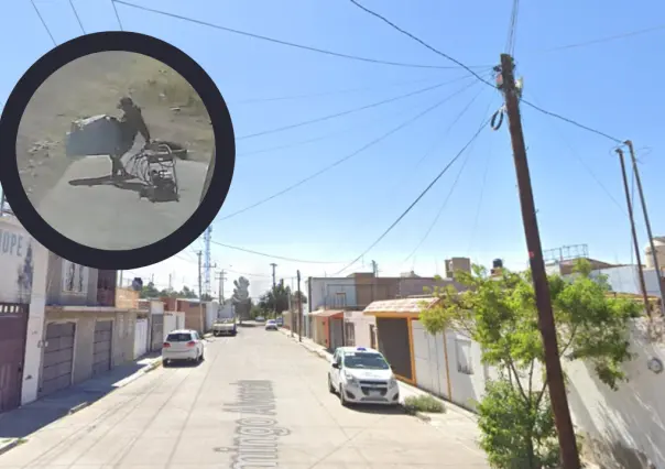 VIDEO | Ladrón es captado robando hidrolavadora de domicilio en la colonia Campo Alegre