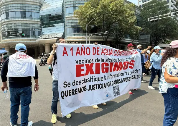 Vecinos de cuatro alcaldías en CDMX cierran Reforma por falta de agua