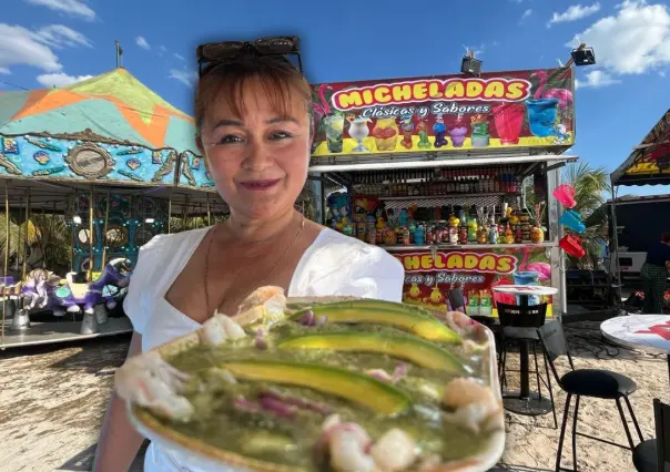 ¿En qué beneficia el Festival del Aguachile, Mariscos y Micheladas a los comerciantes de Celestún?