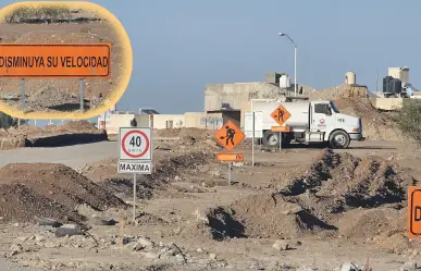 ¡Precaución! Obra del bulevar Río Grande en proceso