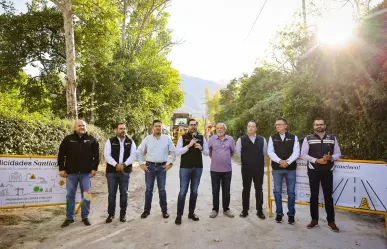 David de la Peña da banderazo a nuevas obras viales en dos comunidades de Santiago