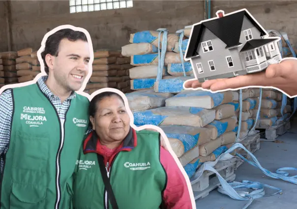 Mejora Coahuila; cemento a bajo costo, ¿cómo puedes ser beneficiario?