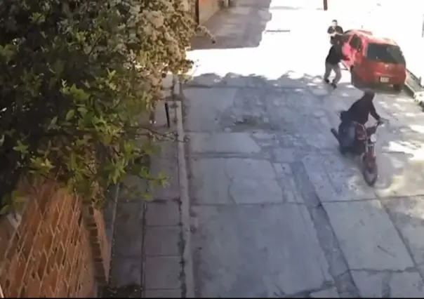Asalto violento en Coyotepec: cámaras de seguridad graban todo