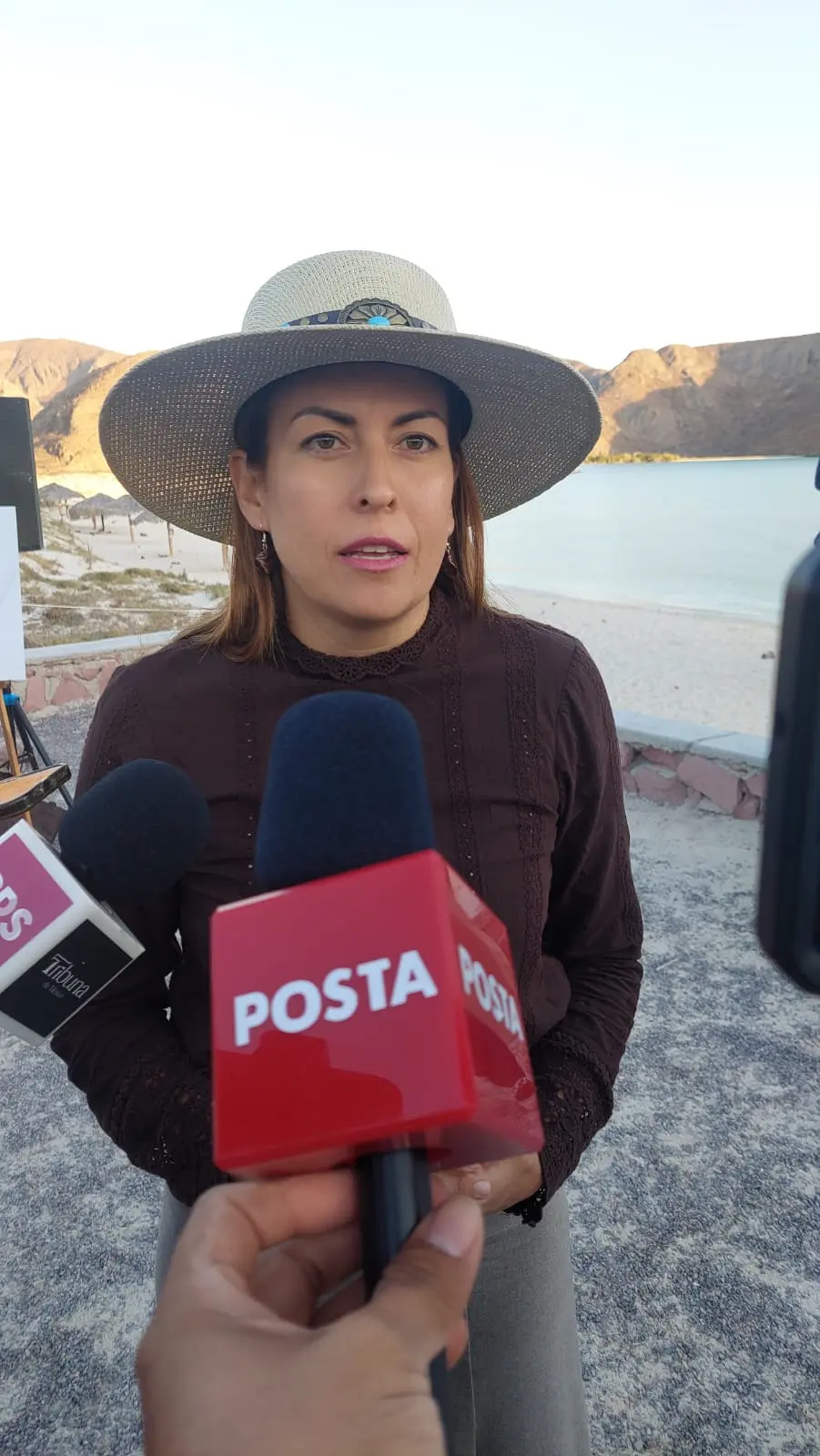 imagen recuadro Milena Quiroga, Presidenta Municipal de La Paz.