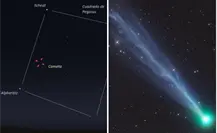 Cometa SWAN descubierto por científicos es visible con binoculares
