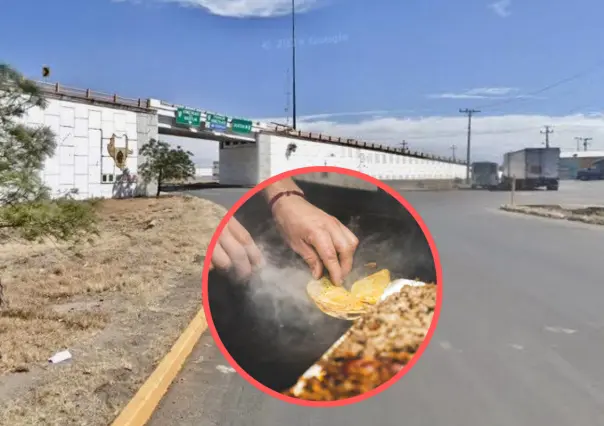 El entronque del Periférico de Durango en el que venden varios tipos de garnachas