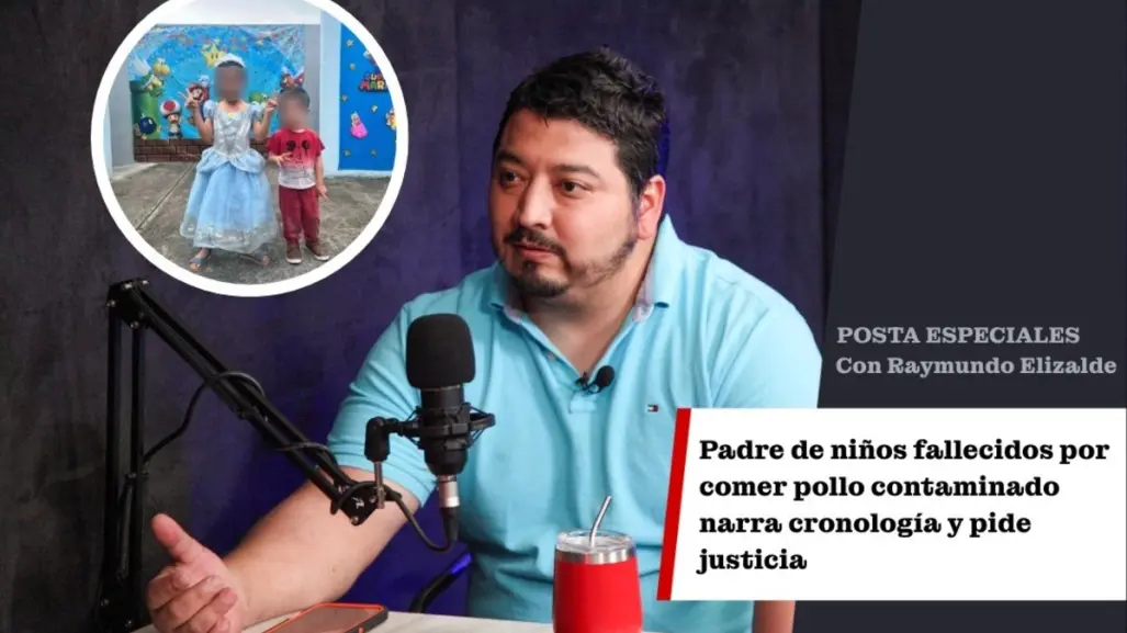 VIDEO l Padre de niños fallecidos por comer pollo narra cronología y pide justicia