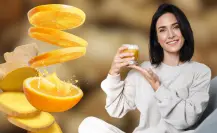 Dile adiós al calor con este delicioso jugo de naranja y jengibre