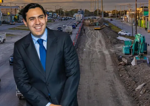 César Garza Arredondo inicia recarpeteo en carretera Apodaca-Juárez