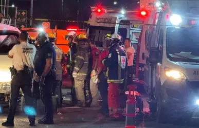 Choque deja un muerto y 2 menores heridos en Apodaca