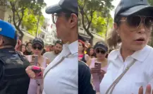 Lady Polanco atropella a abuelito y golpea a joven | VIDEO